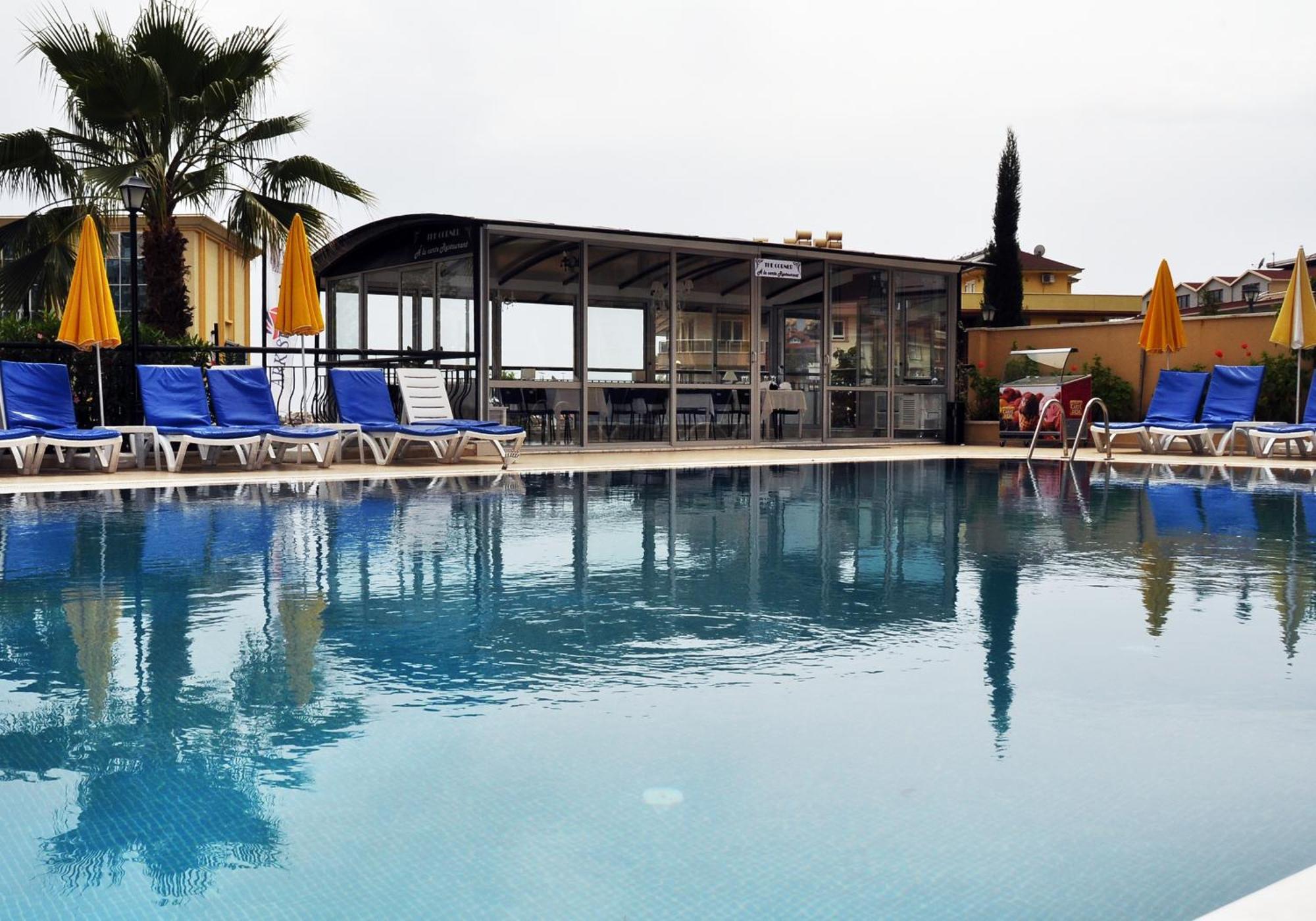 Ark Apart And Suite Hotel Alanya Bagian luar foto