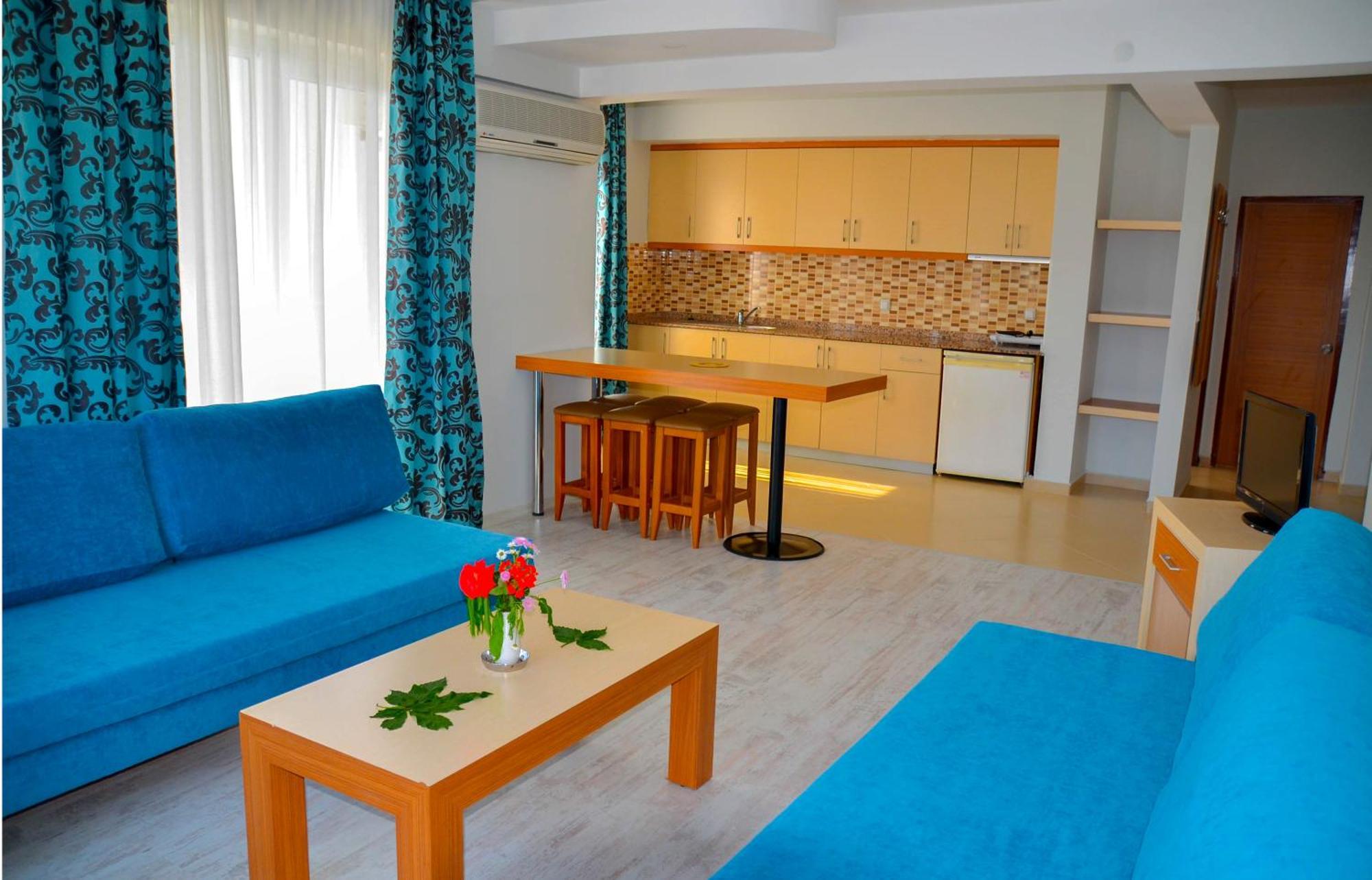 Ark Apart And Suite Hotel Alanya Ruang foto